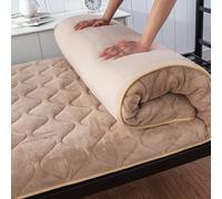 Matelas futon japonais - Tapis de lit pliable de 9 cm d'épaisseur pour chambre d'amis, canapé, dortoir de voyage - Solution de couchage portable et confortable