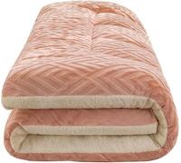 Matelas futon Japonais - Tapis de Sol Pliable pour Camping, dortoir et invités, Matelas de Couchage Portable Ultra-Doux pour Adultes, Tapis de Voyage et de Sieste Compact
