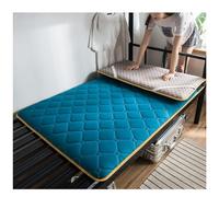 Matelas futon, lit de sol enroulable de 5,1 cm d'épaisseur, tapis de couchage pliable et portable pour camping, dortoir, chambre d'amis, 90 x 200 cm