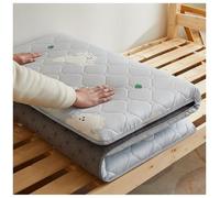 Matelas futon, lit de sol enroulable de 5,1 cm d'épaisseur, tapis de couchage pliable et portable pour camping, dortoir, chambre d'amis, 90 x 200 cm