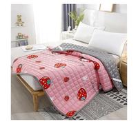 Matelas Futon Matelas en Coton Pliable Ultra-Doux, Tapis Anti-Tatami Respirant, dortoir d'étudiants, lit Simple, Double, King Size, ménage(Pink 2,TwinXL 39x80Inch)