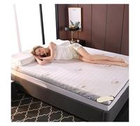 Matelas Futon Matelas en Latex naturel tricoté en coton, coussin de couchage épais de haute qualité, mousse à mémoire de forme, aide au sommeil, Double, pleine taille(NO-4,Thickness 4cm,90x200cm)