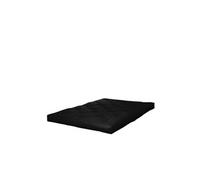 Matelas futon noir 11 cm BASIC housse Oeko-Tex 200x200