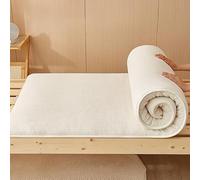 Matelas futon pliable en coton, coussin de sol doux, tapis de couchage confortable, idéal pour la maison et le dortoir, solution de literie portable et polyvalente