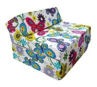 Matelas futon pliable NATALIA SPZOO - lit fauteuil - 70x200cm - Mousse Polyurethane - Couleur mix