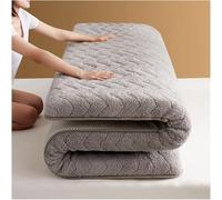 Matelas futon pliable - Tapis de couchage en peluche enroulable pour camping, intérieur et extérieur, coussin de sol portable pour un confort ultime