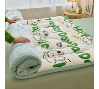 Matelas futon portable enroulable au sol japonais pour lit jumeau ou lit double, compact et léger, idéal pour les soirées pyjama et les chambres d'amis