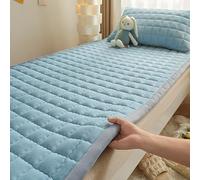 Matelas futon portable, matelas de sol enroulable de taille complète, matelas futon de sol extra épais et moelleux, matelas de sol pliable simple, double, tapis de sol de camping