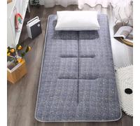 Matelas Futon Portable, Tapis De Sol De Style Japonais, Matelas De Couchage Pliable Enroulable, Ma Telas Matelassé Pleine Grandeur pour Lit D'invité Au Sol, Dortoir, Camping(D,70x180cm)