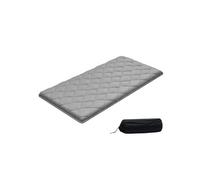Matelas Futon Taille Jumeau Tatami Japonais Pliable 203,2x99,1x8,9cm 9 Couches Gris