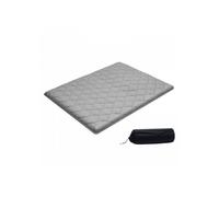 Matelas Futon Taille Queen, Matelas de Sol Japonais Pliable, Tatami Doux pour Dormir Yoga Méditation et Relaxation, 203,2x152,4x8