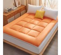 Matelas futon - Tapis de sol portable enroulable pour adultes - Tapis de couchage garni de coton pour chambre à coucher, canapé et camping