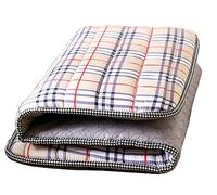 Matelas futon - Tapis doux pliable portable double rouleau - Épais pour une utilisation au sol - Idéal pour les espaces de vie compacts