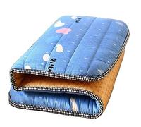 Matelas futon - Tapis doux pliable portable double rouleau - Épais pour une utilisation au sol - Idéal pour les espaces de vie compacts