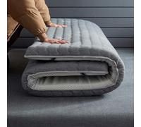 Matelas Futon Traditionnel Japonais, Matelas Pliant pour Dormir, Matelas Tatami Enroulable, Matelas De Camping Portable, pour Adultes, Chambre d'amis, Dortoir