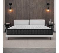 Matelas GAMMA 21 160x200 cm-Mousse mémoire de forme adaptative-7 zones Blue-latex + HR-Confort Optimal-Equilibré-Hypoallergénique