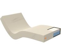 Matelas gériatrique 90x200 Mousse à mémoire de forme – Déhoussable, Revêtement sanitaire imperméable.
