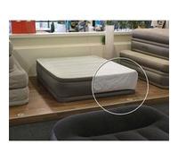 Pack Matelas Gonflable Premaire 1 2 Places Intex + Drap Housse Blanc