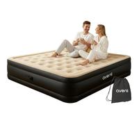 Matelas Gonflable 2 Personnes 203X157X47 Cm, Lit Gonflable Autogonflant Double Avec Pompe Électrique Intégrée, Matelas Pour Camping