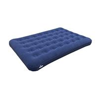 Milestone 88010 Matelas Gonflable 2 Personnes floqué Mixte Adulte, Bleu, Double