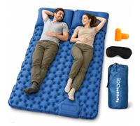 Matelas Gonflable 2 Personnes Matelas Camping Matelas Plage avec Oreiller