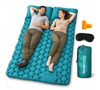 Matelas Gonflable 2 Personnes Matelas Camping Matelas Plage avec Oreiller