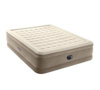 Matelas Gonflable 2 Personnes Ultra Plush - Lit d'Appoint Électrique avec Gonfleur Intégré et Technologie Fiber-Tech