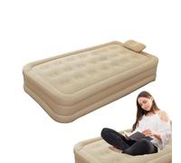 Matelas Gonflable - 450 Kg, Lit Gonflable Automatique Twin | Matelas Ģonflable - Ḿatelas Ğonflable Double Avec Pompe Intégrée | Coussin Pliable Et Dégonflé - Pour La Randonnée, Rangement Facile.