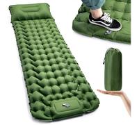 Matelas Gonflable - AMOUNE - Autogonflant - 200x70x10 cm - Léger - Oreiller Intégré