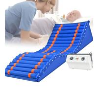 Matelas gonflable avec système de levage et retournement automatiques, comprend une pompe à air, idéal pour les personnes âgées et alitées pour prévenir les escarres