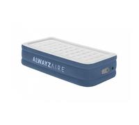 Bestway Matelas gonflable AlwayzAire Twin avec double pompe intégrée et revêtement antimicrobien 1,91 m x 97 cm x 46 cm