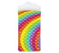Bestway Matelas Gonflable Rainbow Dreams™ 161 x 76 x 25 cm, 1 Adulte, 100 kg