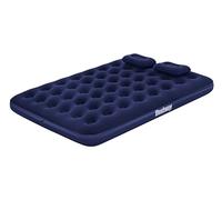 Matelas gonflable camping Bestway 2 places 2,03 m x 1,52 m x 22 cm avec pompe à main externe Air Hammer™ et 2 oreillers gonflables indépendants