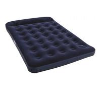 Bestway Double Inflatable Mattress With Built-in Foot Pump Bleu 191x137x28 cm