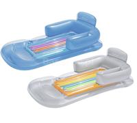 Matelas gonflable, chaise, chaise longue 161 x 84 cm Bestway 43028 bleu **Chaise longue gonflable Bestway 43028 bleu**
