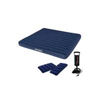 Intex 64765 Dura-Beam Matelas gonflable (L x l x H) 203 x 152 x 25 cm bleu