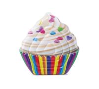 Matelas gonflable Cupcake - Intex - Plush - Adulte - 142 x 135 cm - Extérieur