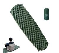 Matelas gonflable de camping | Matelas à air pour camping | Matelas de tente en plein air Matelas de couchage - Coussinets de couchage auto-gonflants confortables pour randonnée, voyage