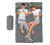 Matelas gonflable de camping, matelas gonflable, imperméable pour 2 personnes, mousse portable, pliable, pour randonnée, parc de pique-nique