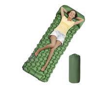 Matelas gonflable de camping | Matelas gonflable | Tapis de camping | Matelas gonflable | Coussinets de camping, matelas portable pour camping, randonnée, piège de tente, voyage, personne unique