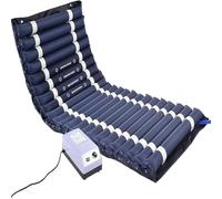 Matelas gonflable de prévention des ulcères pour escarres - Matelas gonflable avec système de pompe électrique - Convient aux lits d'hôpitaux - Matelas à pression alternative