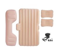 Matelas Gonflable de Voiture,Lit Gonflable pour Siège Arrière,vec Pompe à Air,pour Lamborghini Gallardo Coupe 2003-2008,Beige