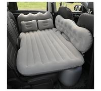 Matelas gonflable de voiture pour Nissan Navara, lit de voyage floqué en PVC épais avec 2 coussins et sac de transport pour camping et randonnée, A/gris