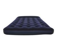 Matelas Gonflable Double Bestway Gonflage Facil Floqué 191x137x28 cm avec Pompe gris G