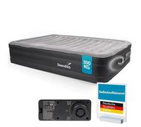 Skandika Matelas Gonflable Sveja Flex/Plus/Premium | Matelas pneumatique, pour 1-2 Personnes, avec Pompe, Max 150-300 kg, Sac de Transport | Lit d'appoint, Tente, Camping (2 Personnes | Standard)
