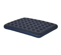 Outsunny Matelas Gonflable 2 Personnes Camping 203L x 152l x 22H cm Bleu | Matelas Pneumatique, Pompe à Main Intégrée, Surface Floquée, Voyage