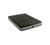 Intex Pools Matelas gonflable Prestige Downy 2 places 191×137×25 cm avec gonfleur à piles Fiber-Tech