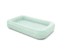 Matelas gonflable enfant 1 place + gonfleur - Intex Beige