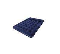 Matelas gonflable floque Horizon Queen + 2 oreillers + Air hammer Pompe - 2 places - Bleu