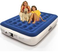 Matelas gonflable iDOO Modèle I-C-018, 203x152x33cm, bleu